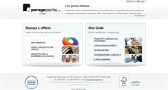 Desktop Screenshot of peregocarta.it